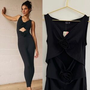 Free People FP Movement Rosette Onesie Workout One Piece Women’s Sz Medium